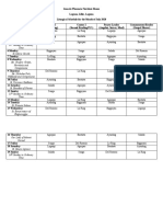 Liturgical Schedule (July)