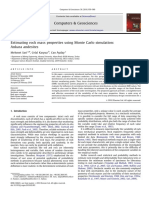 2010 Estimating Rock Mass Properties by Montano Carlos Model