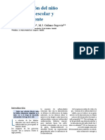 Alimentación Del Niño Preescolar, Escolar, y Adolescente