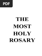 THE Most Holy Rosary