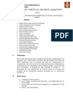 Bases - (F) Concurso Remoto de Declamación