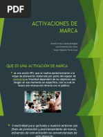 Activaciones de Marca