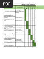 CRONOGRAMA - Plan de Ejecución