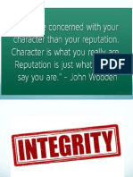 Workshop Integrity