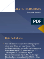 Bagian 6.2 Rata-Rata Harmonis