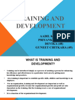 SAP - Group 3 - Training N Development