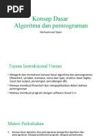 Konsep Dasar Algoritma Dan Pemrograman1