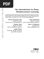 An Introduction To Deep Reinforcement Learning PDF