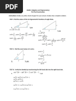 Pre Final Exam Nov. 17 2018 Answer