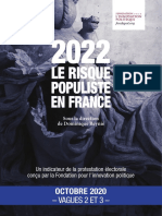 Fondapol Enquete 2022 Risque Populiste Vagues 2 Et 3 2020 10