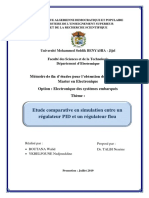 Etude Comparative en Simulation Entre Un Régulateur PID Et Un Régulateur Flou