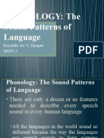 PHONOLOGY, Definition of