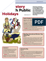 Of Czech Public: The Mystery Holidays