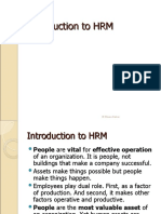 Introduction To HRM