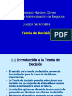 Teoria de Decisiones