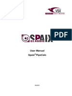 User Manual Spaix Pipecalc