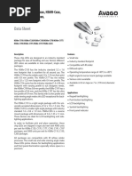 Data Sheet: HSMD-CXXX, HSMG-CXXX, HSMH-CXXX, HSMS-CXXX, HSMY-Cxxx