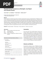 Neonatal Group A Streptococcus Meningitis. Case Report and Literature Review