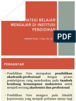 Strategi Belajar Mengajar Di Pendidikan