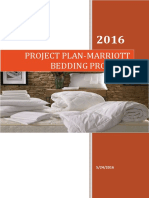 Project Plan-Marriott Bedding Program