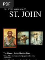 The Gospel According To: St. John