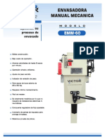 Envasadora Manual Mecanica Emm 60