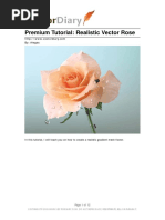 Premium Tutorial: Realistic Vector Rose: By: Alegas