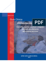 Alimentasion en Niños Dificultad de Masticar y Deglutir