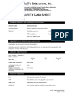 Material Safety Data Sheet