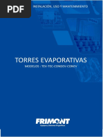 Manual de Torres Torres de Enfriamiento FRIMONT