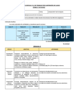 PIE K° Plan de Trabajo