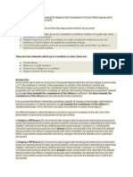 Stages in The Commission of Crime