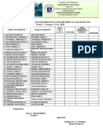 Logbook of Distribution and Retrieval of Modules Week 2 / October 12-16, 2020