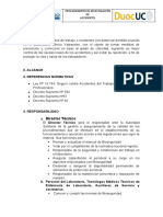 Procedimiento de Investigacion de Accidentes Laboratorio Clínico Valparaíso