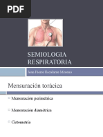 Semiologia Respiratoria