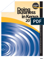 Entreprenuership - Doing Business in Kenya