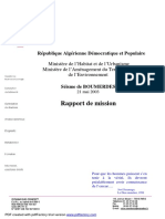 Rapport Dr. Davidovici Algérie Juillet 2003 PDF