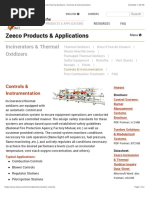 ZEECO PRODUCTS & INDUSTRIES - Incinerators & Thermal Oxidizers - Controls & Instrumentation