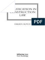 Adjudication in Construction Law