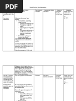 Health Teaching Plan