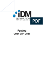 IDM Fasting Quick Start Guide