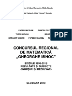 Concursul Regi0nal Mihoc PDF