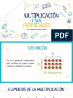 Clase de La Multiplicacion y Sus Propiedades