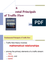 Fundamental Principals of Traffic Flow