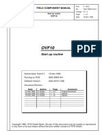 Start Up Routine OVF10 PDF