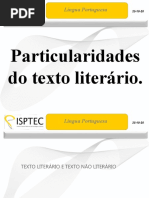 Particularidade Do Texto Líterario