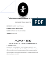 Asistencia en Inmunizaciones Envestigacion