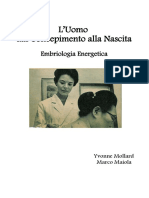 L'Uomo Dal Concepimento Alla Nascita: Embriologia Energetica