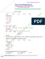 Soal Dan Pembahasan Usm Stis 2017 PDF