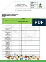 Acta de Inventario